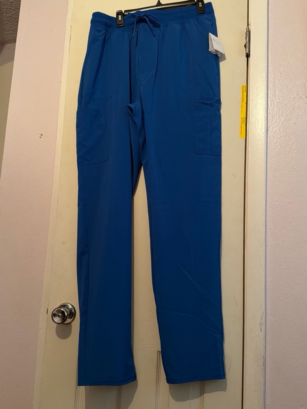 Cherokee Royal Blue Cargo Scrub Pants